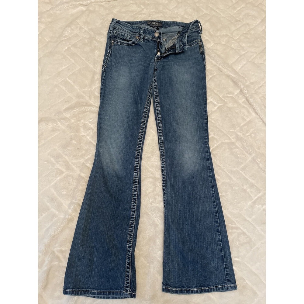 Silver Jeans Suki Surplus Bootcut Womens Size 27 Buckle BKE